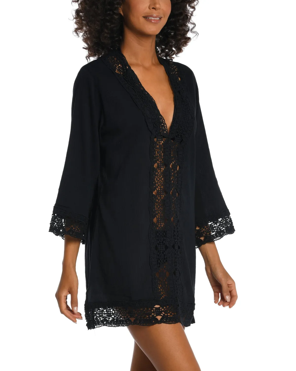 2024 La Blanca Island Goddess Tunic Cover Up (More colors available) - La8lr55