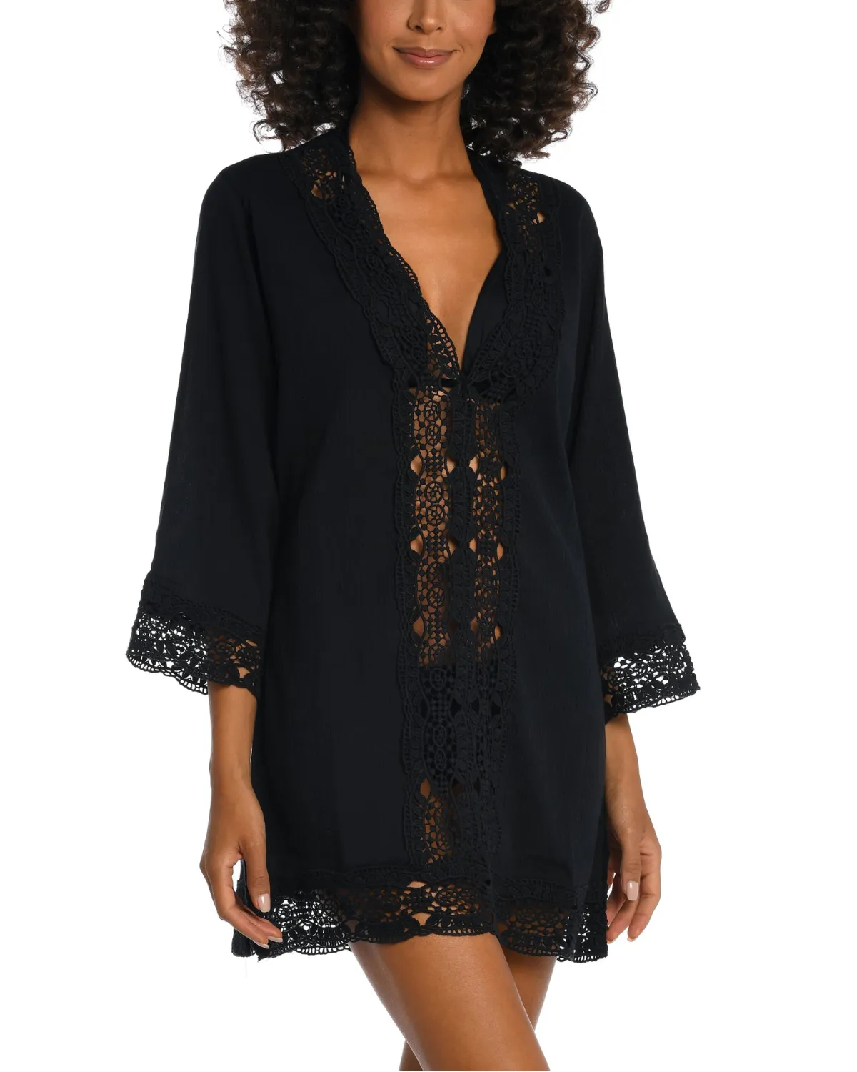 2024 La Blanca Island Goddess Tunic Cover Up (More colors available) - La8lr55