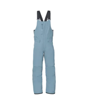 686 Girl's Sierra Insulated Bib Snowboard Pants Steel Blue 2024