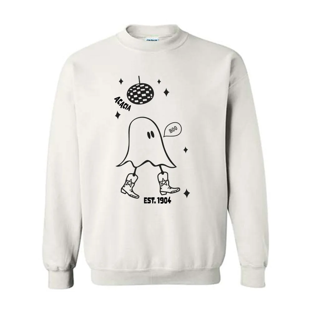 Acacia Ghost Disco Crewneck Sweatshirt