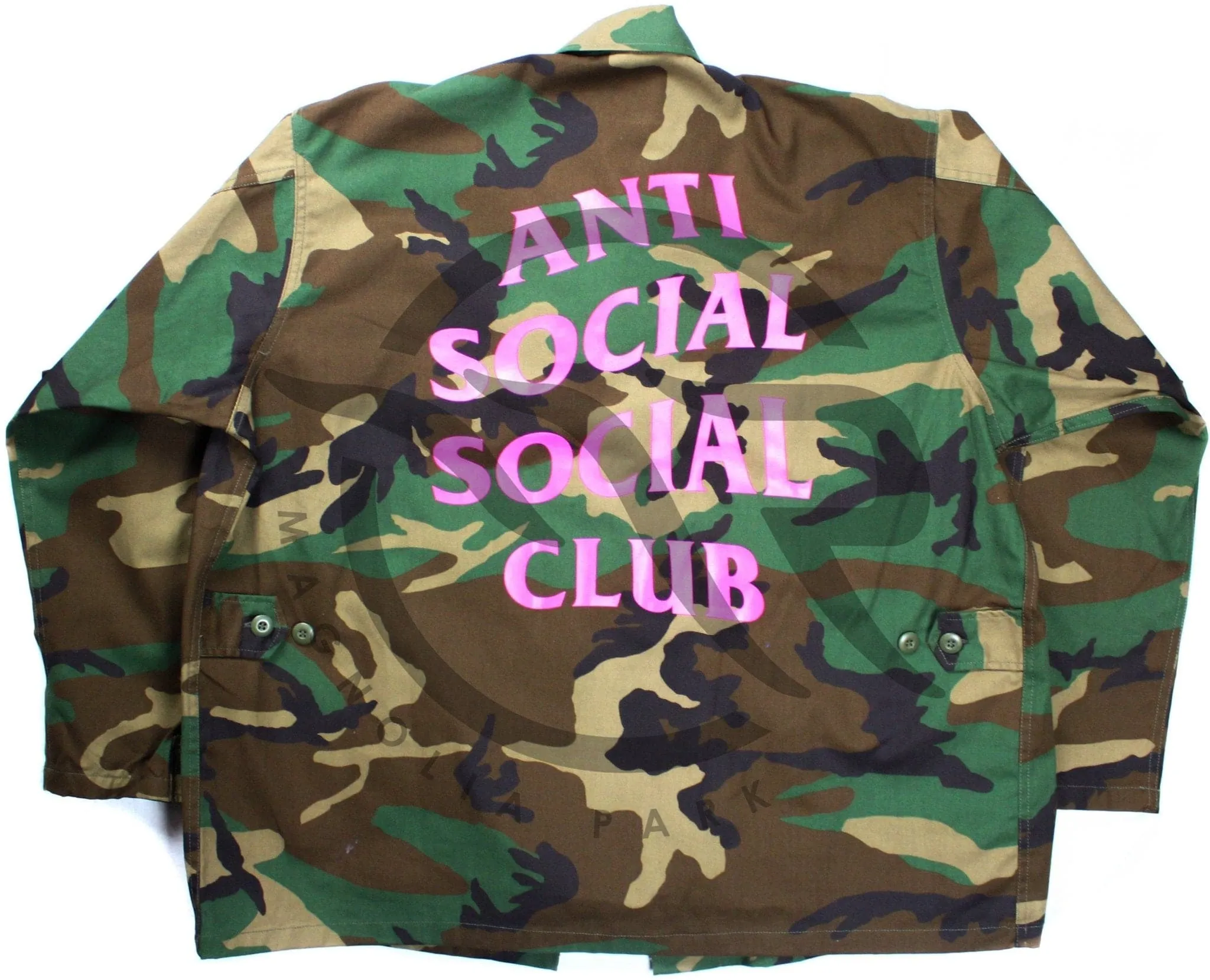 Anti Social Social Club Never Change BDU Jacket (Camo)