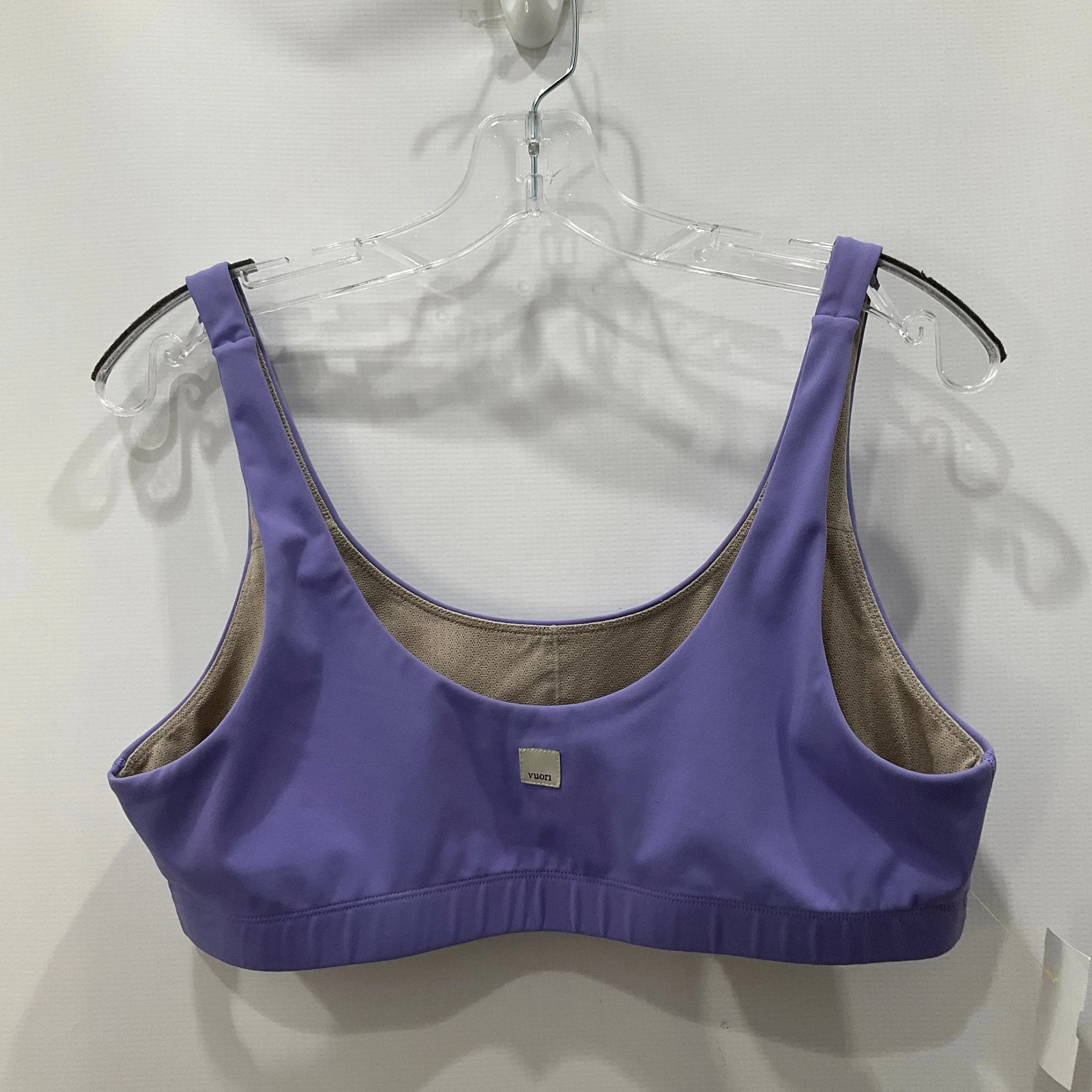 Athletic Bra By Vuori In Purple, Size: Xl