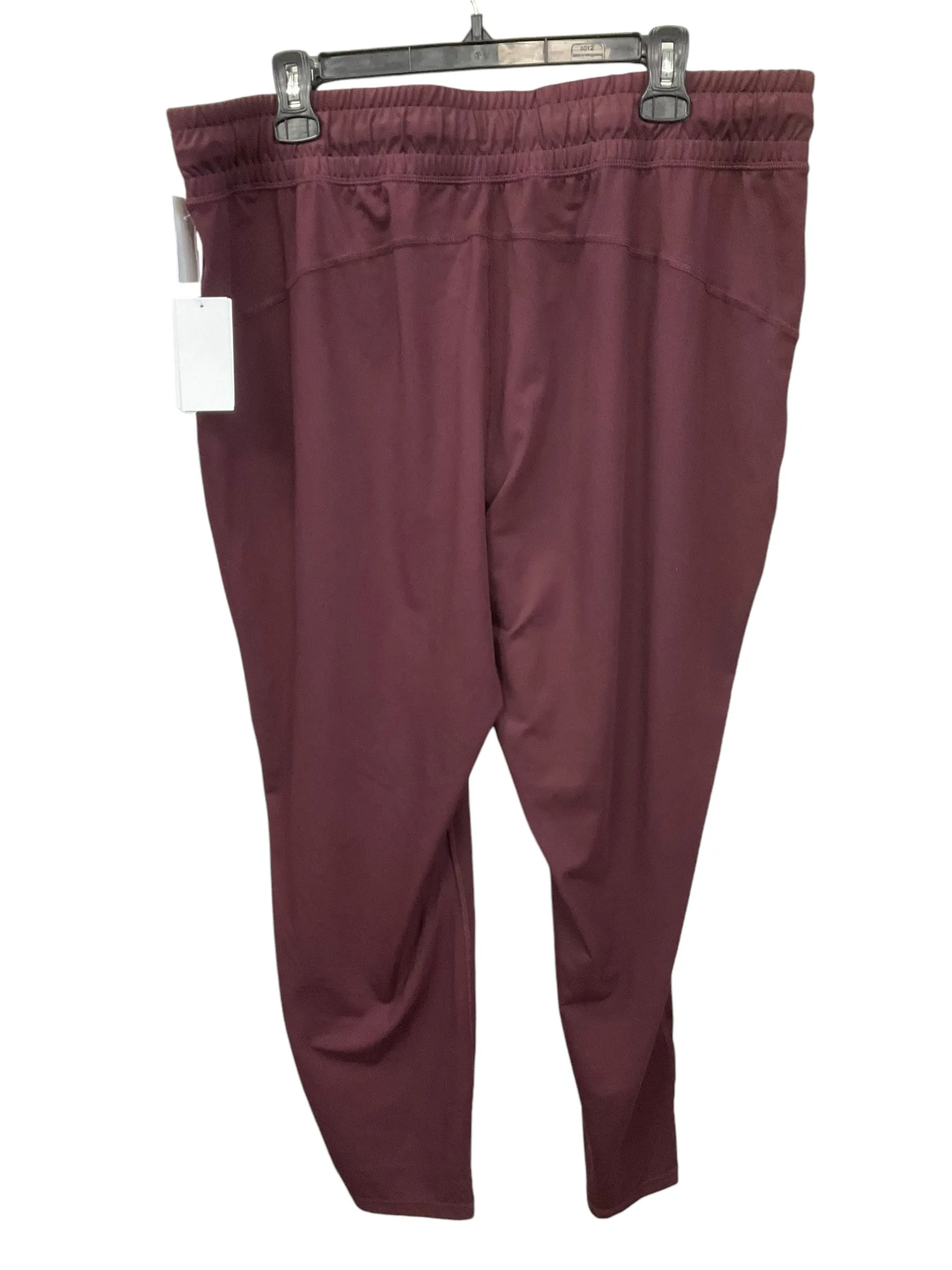 Athletic Pants By Xersion In Purple, Size: Xl