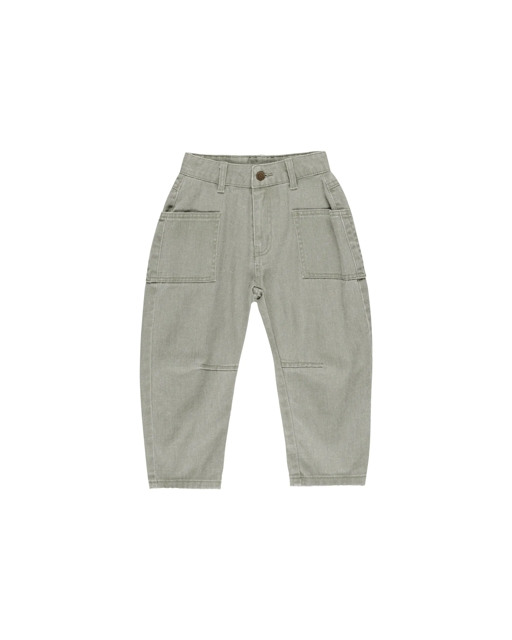 Barrel Pant | Washed Laurel