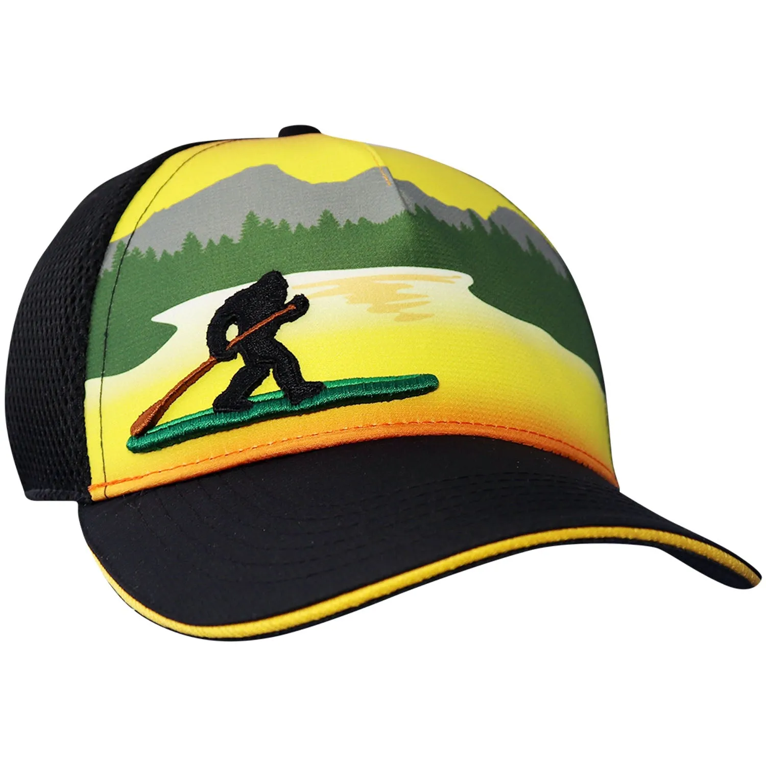 Bigfoot Stand Up Paddle Foot 5 Panel Trucker Hat