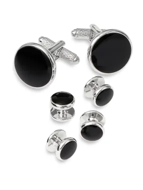 Black Onyx Stud Set