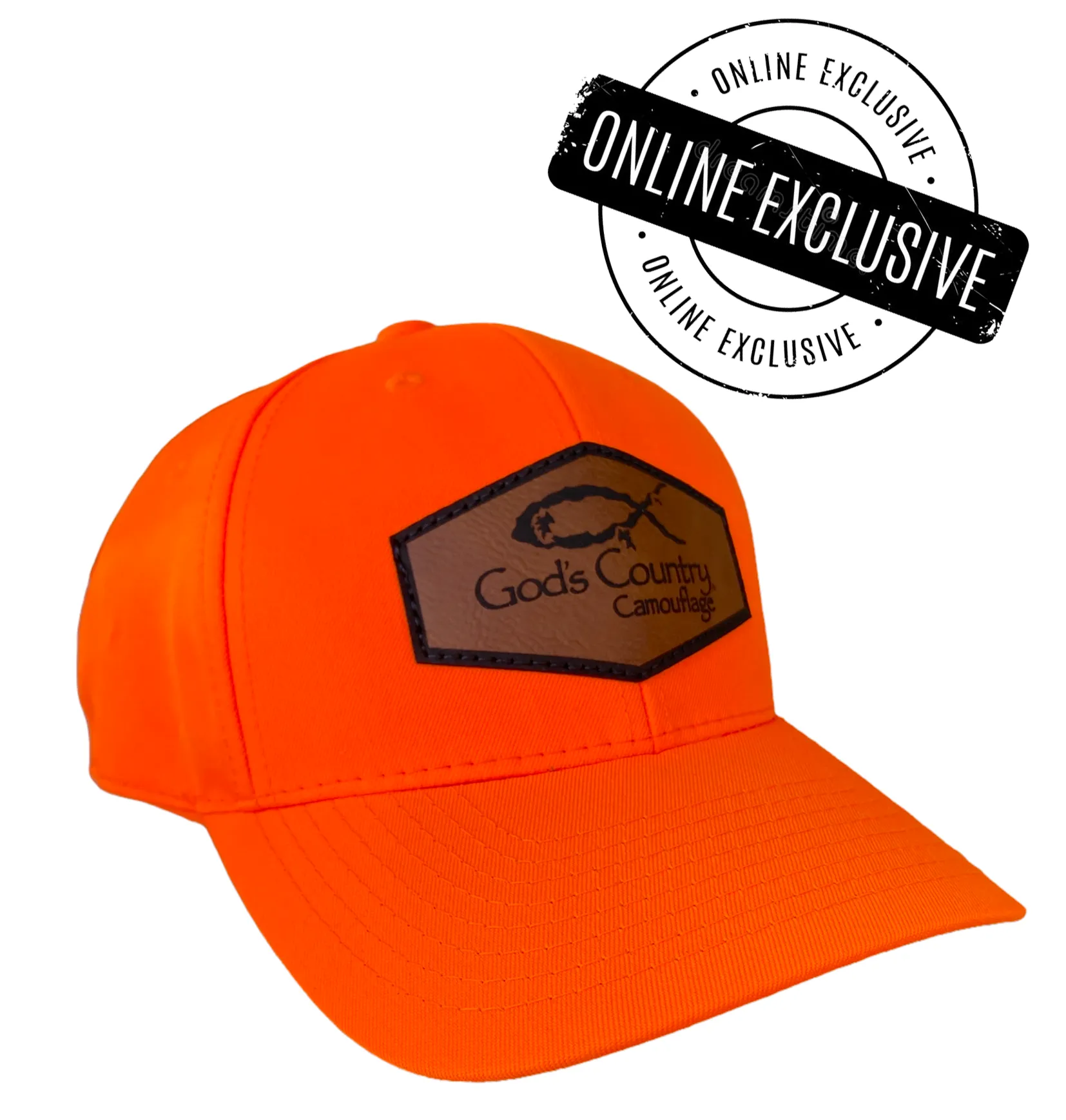 Blaze Orange Snapback Hat