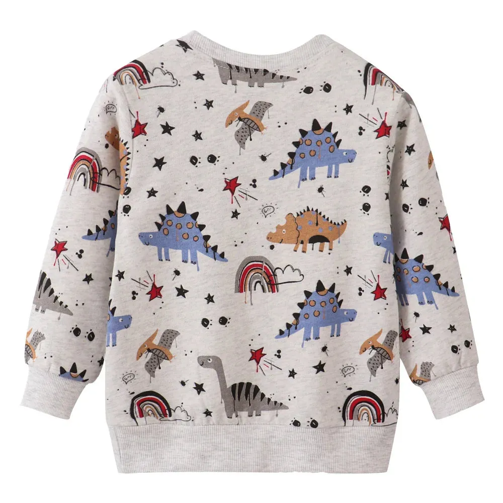 Boys Dinosaur Fashion 2-7T European Sweater