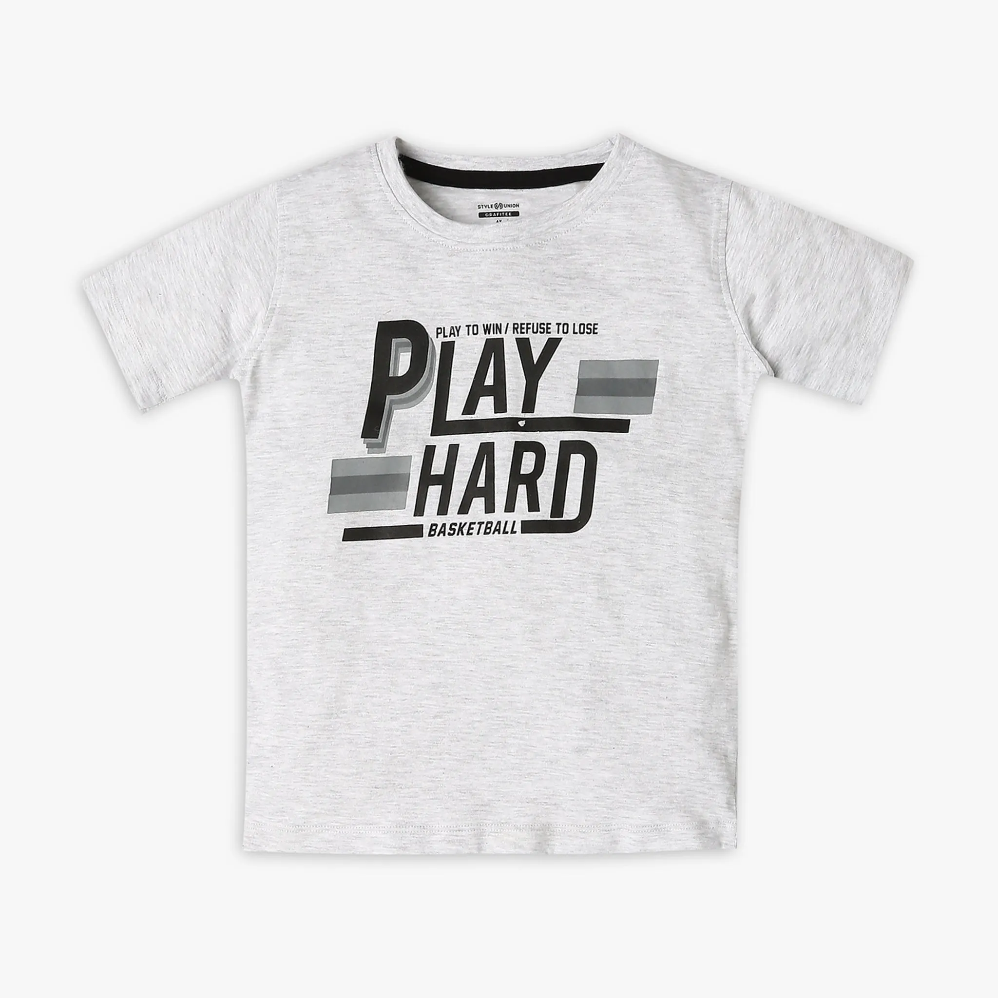 Boy's Regular Fit Graphic T-Shirt