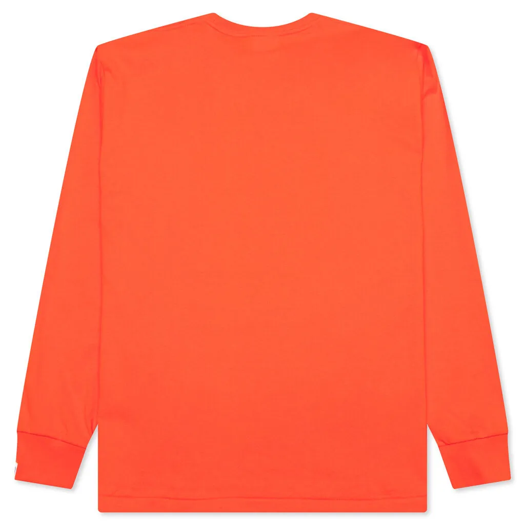 By Bathing Ape L/S Tee - Orange