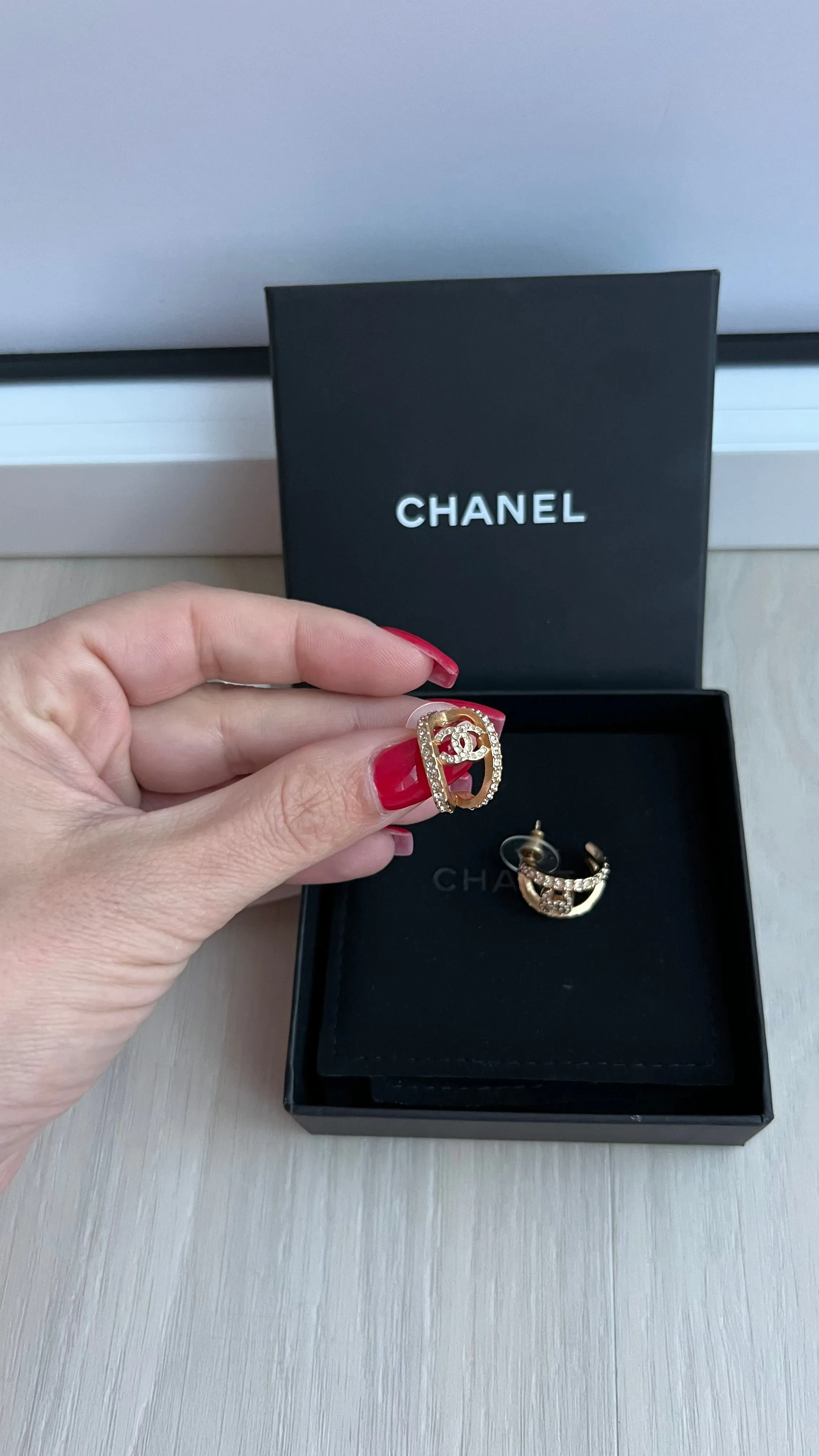 Chanel CC Earrings