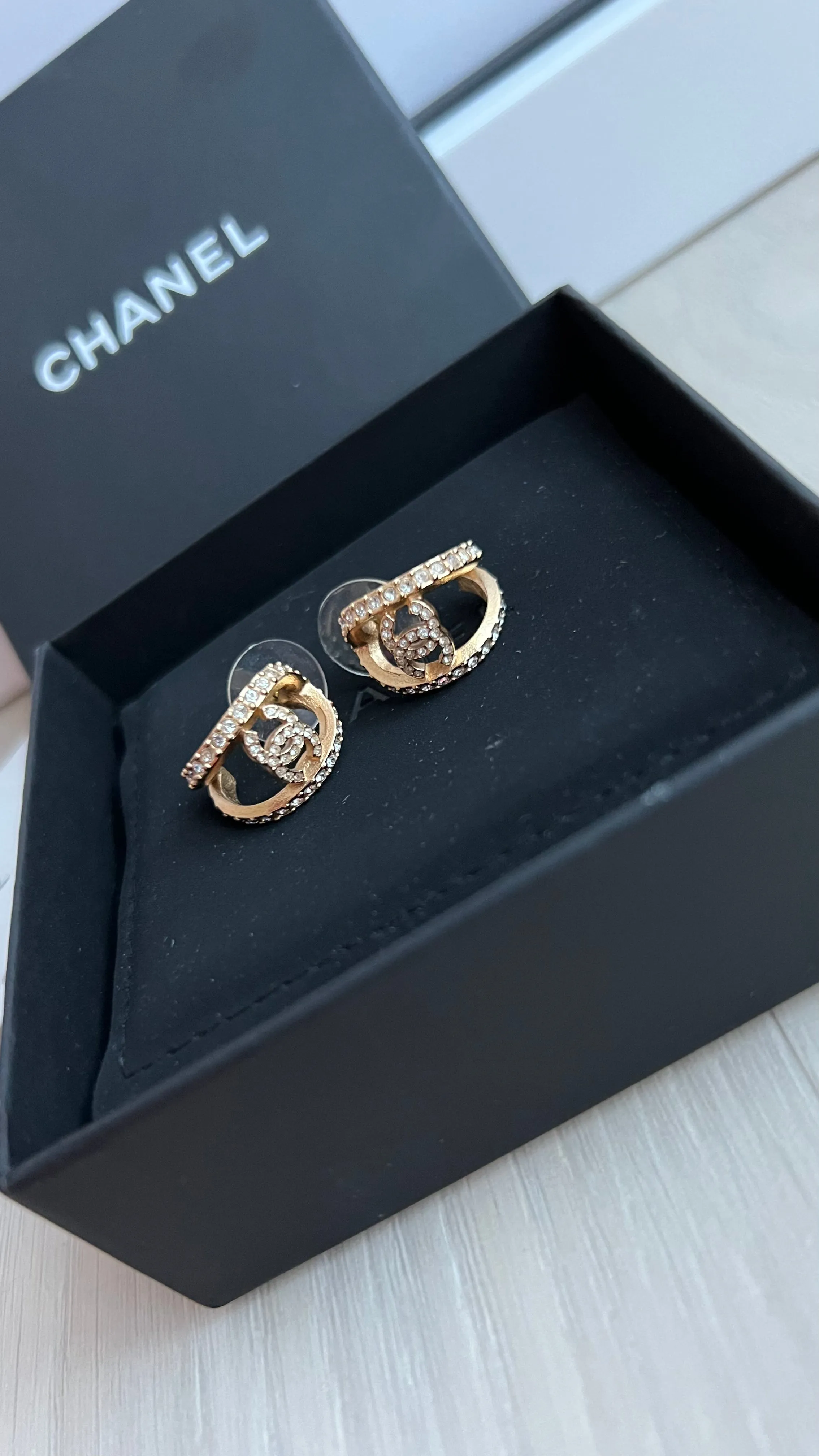 Chanel CC Earrings