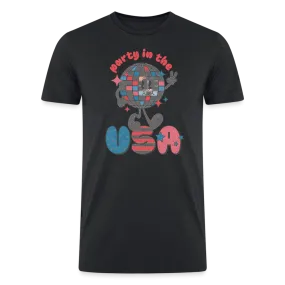 Dazzling 4th of July Disco: Tri-Blend Organic Shirt with 'Party in the USA