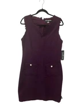 Dress Designer By Karl Lagerfeld In Purple, Size: M