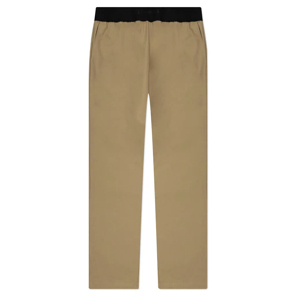 Essentials Relaxed Trouser - Oak