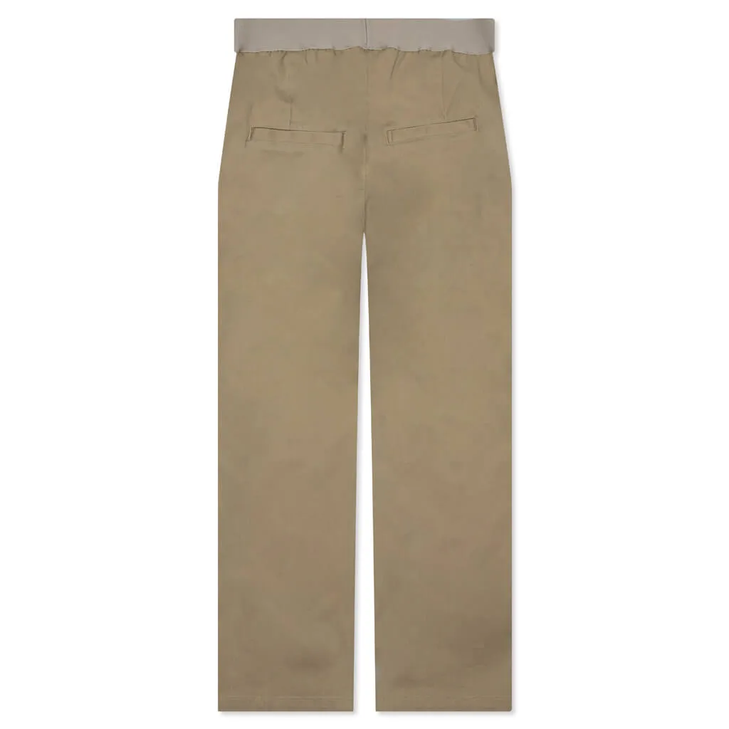 Essentials Women's Relaxed Trouser - Oak