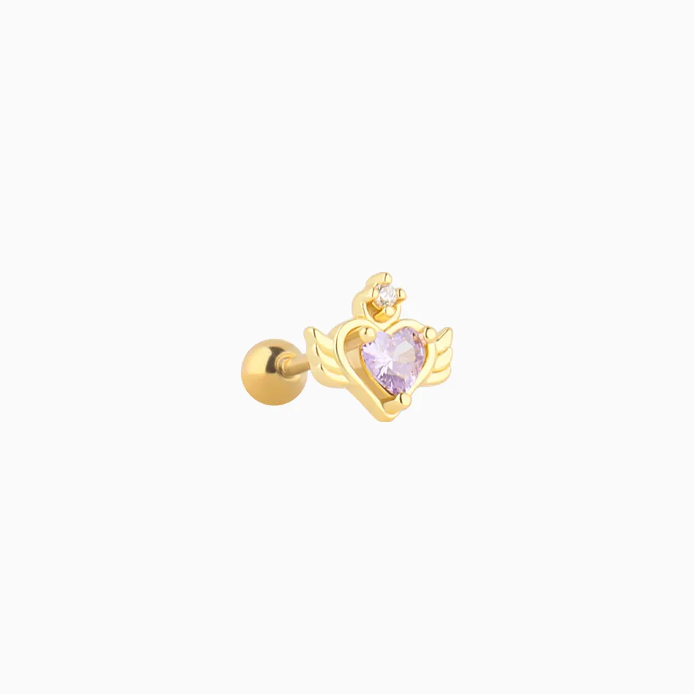 Flying Heart Stud