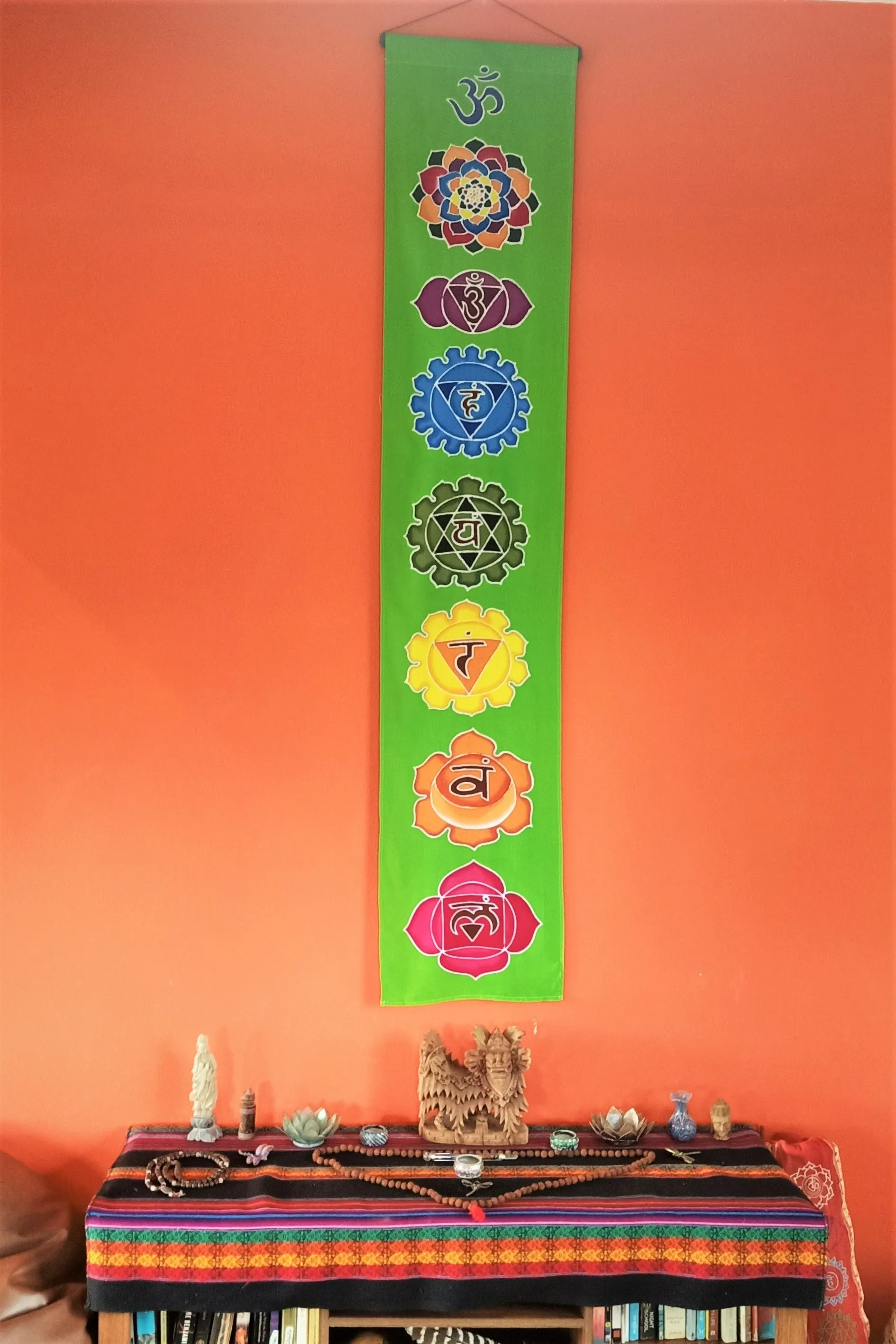 Green Chakra Banners