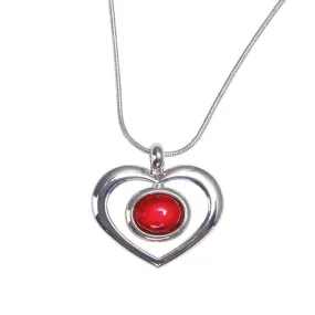 Heathergems Open Heart Pendant (HP21)