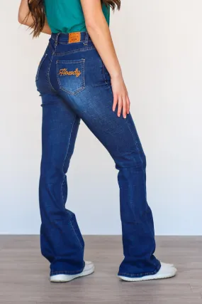 HOWDY BOOTCUT DENIM JEANS (LENGTHS)