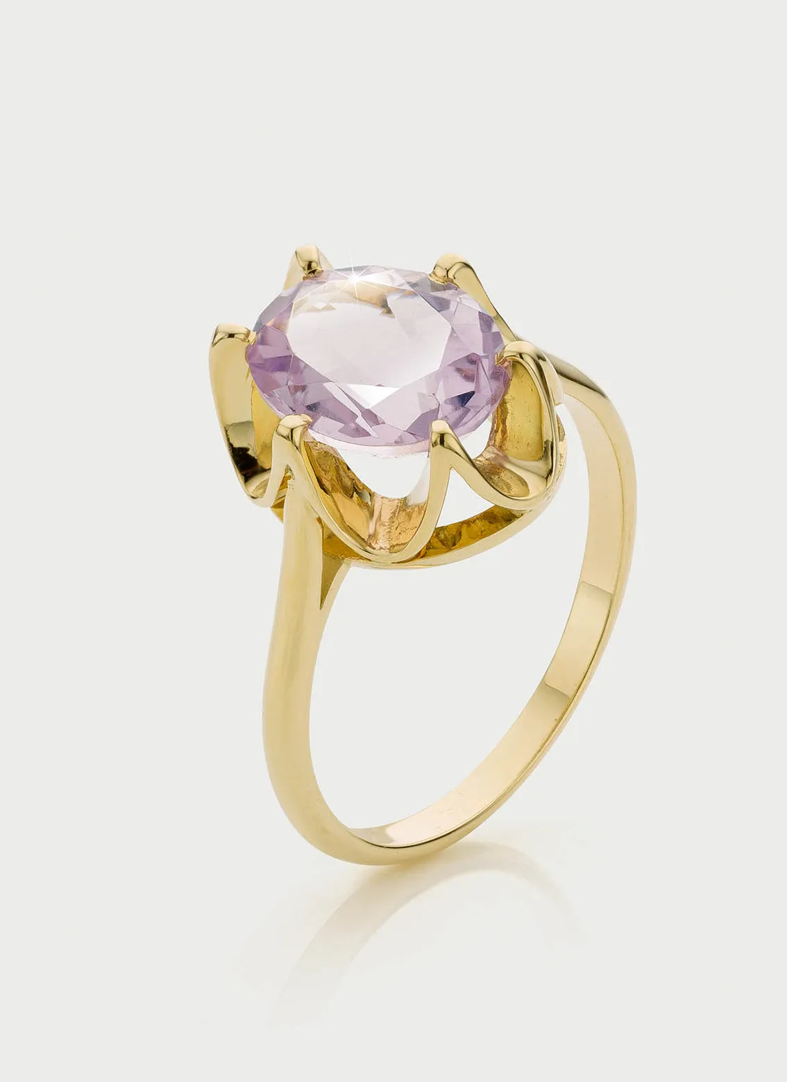 Lizzy moonquartz ring 14k gold