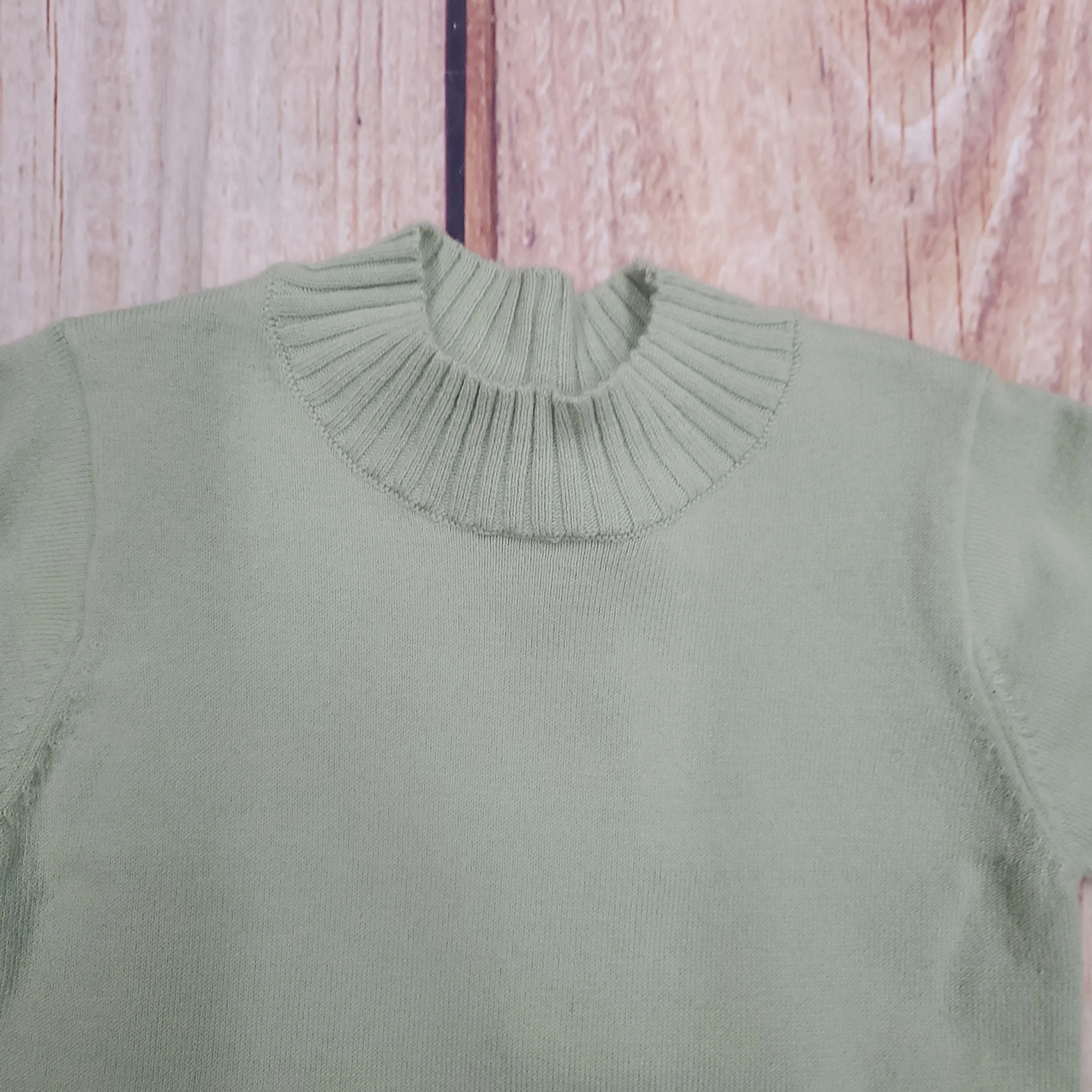 MAYORAL MINT MOCK NECK SWEATER