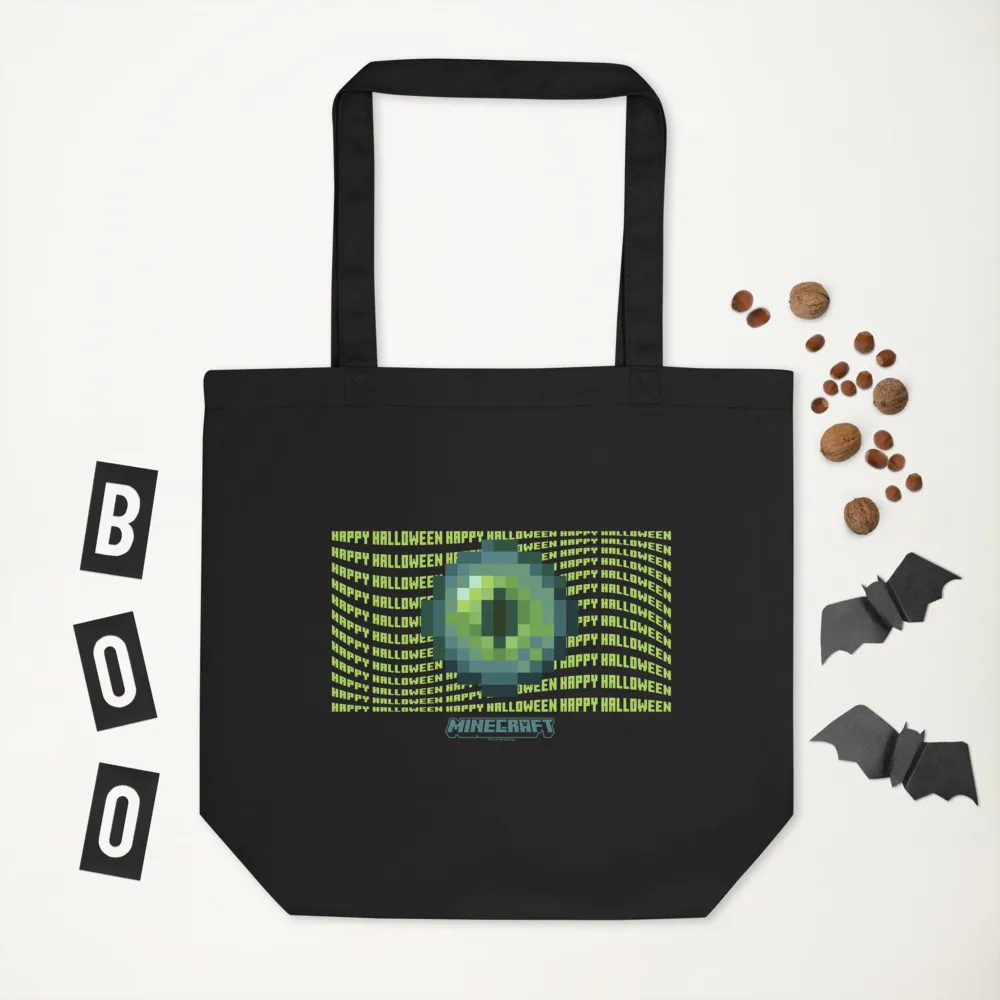 Minecraft Eye of Ender Black Eco Tote