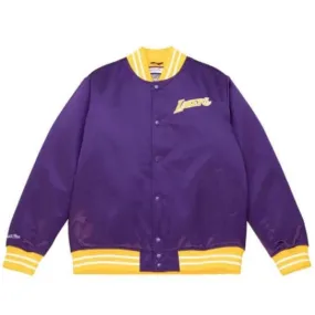 Mitchell & Ness NBA Los Angeles Lakers Heavyweight Jacket (Purple)