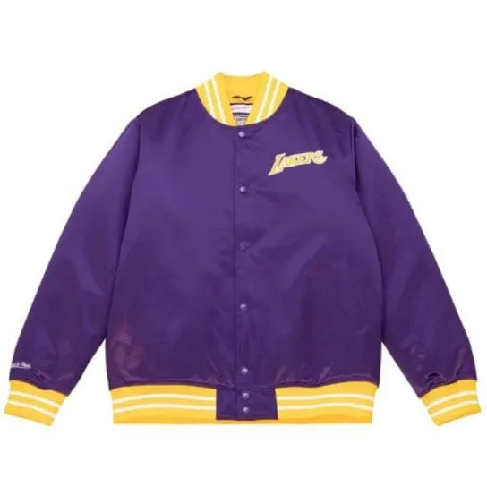 Mitchell & Ness NBA Los Angeles Lakers Heavyweight Jacket (Purple)