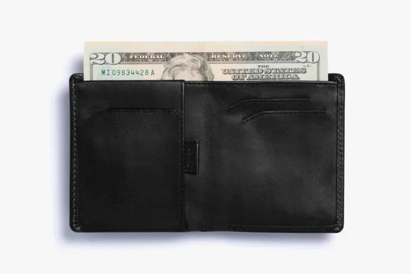 NOTE SLEEVE WALLET - BLACK