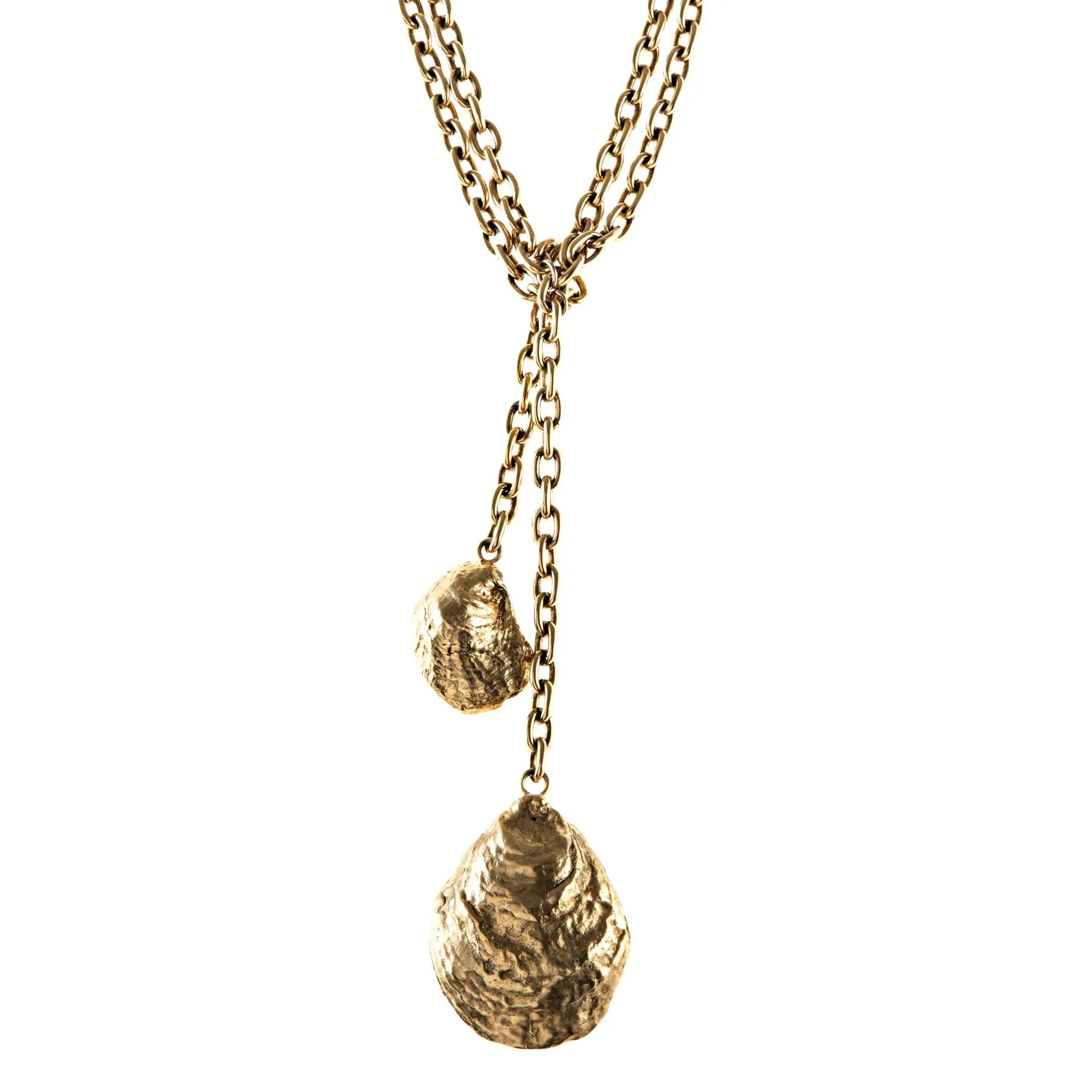 Oyster Double Shell Necklace