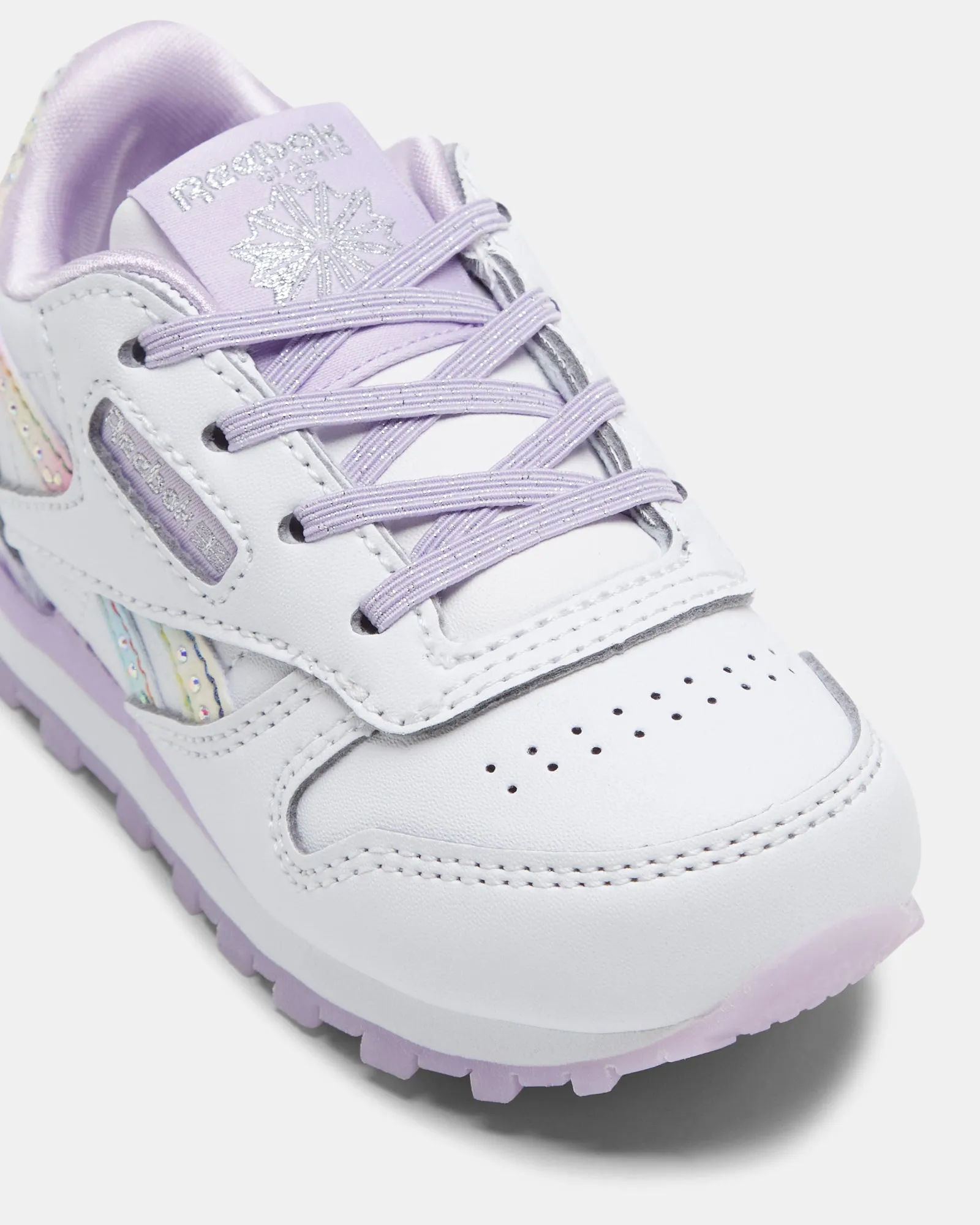 Reebok CL Step N Flash White/Purple Oasis/Silver Met.