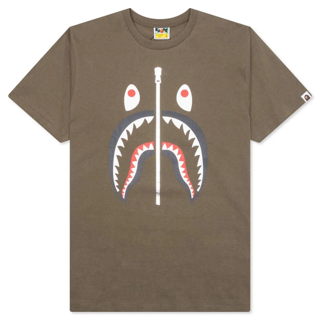 Shark Tee - Brown