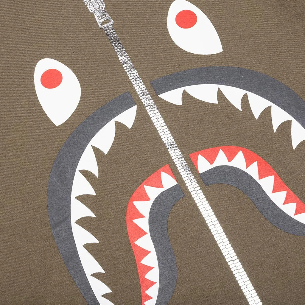 Shark Tee - Brown