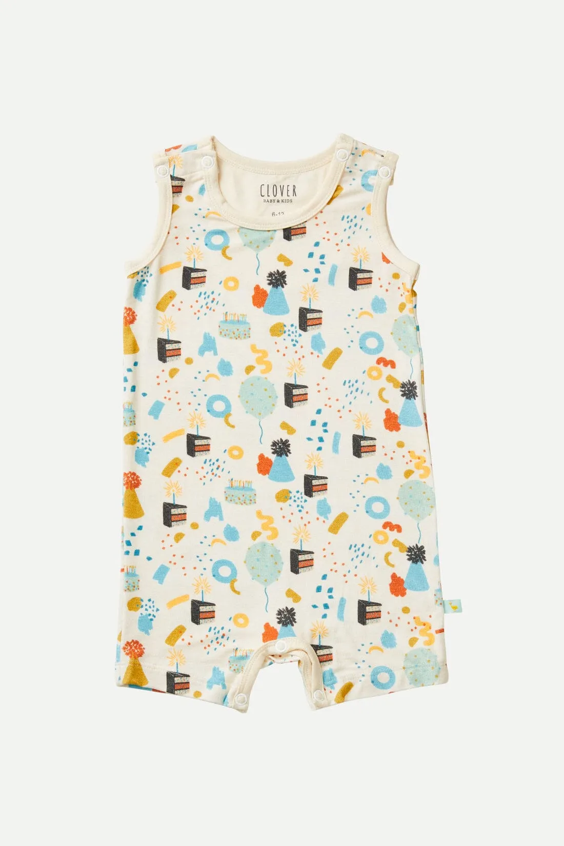 Tank Top Shorts Romper | Birthday