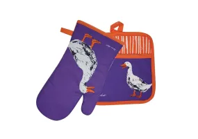 Thomas Cook Oven Mitt & Pot Holder Set - Duck