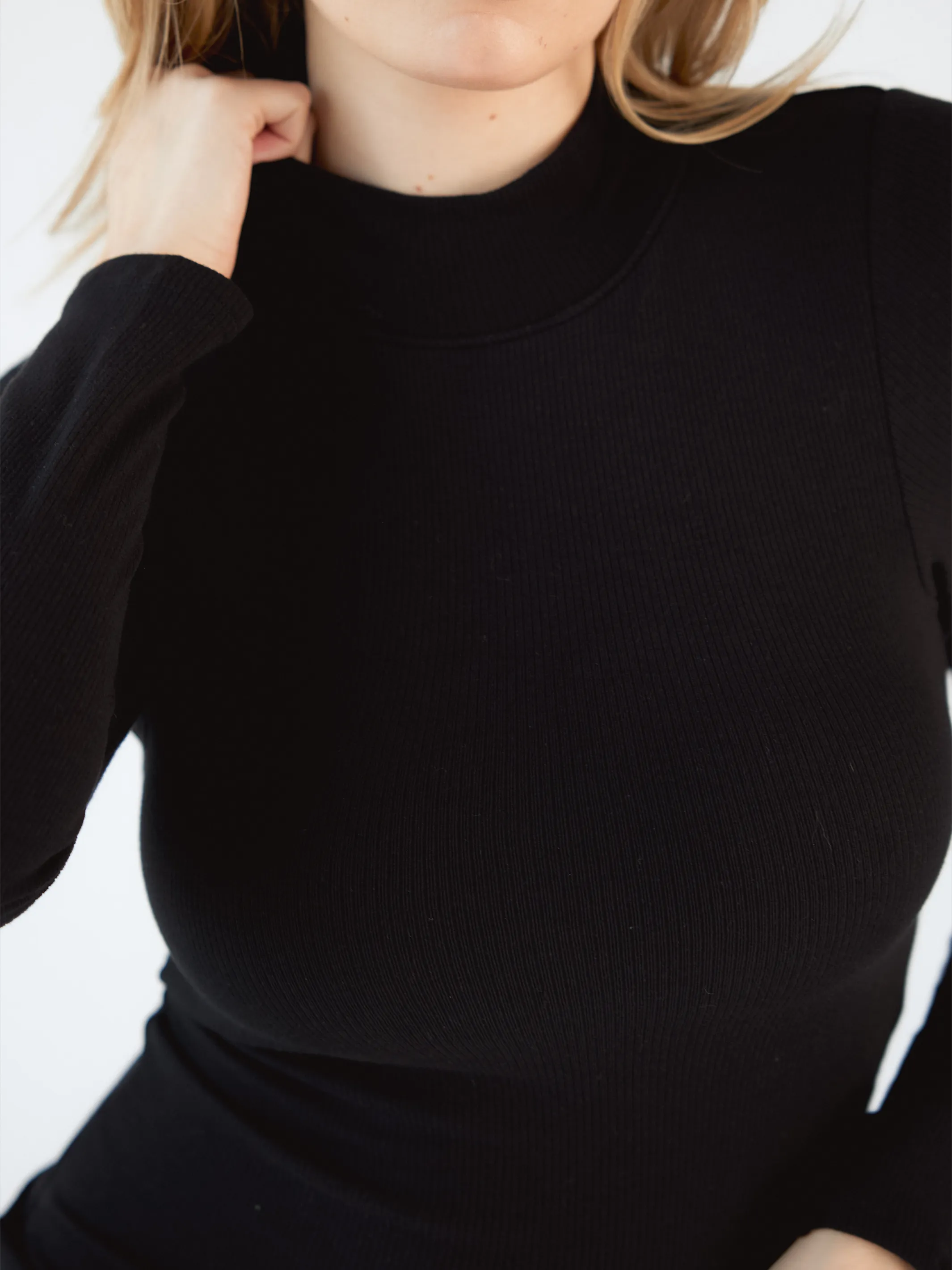 Turtleneck Long Sleeve Brami