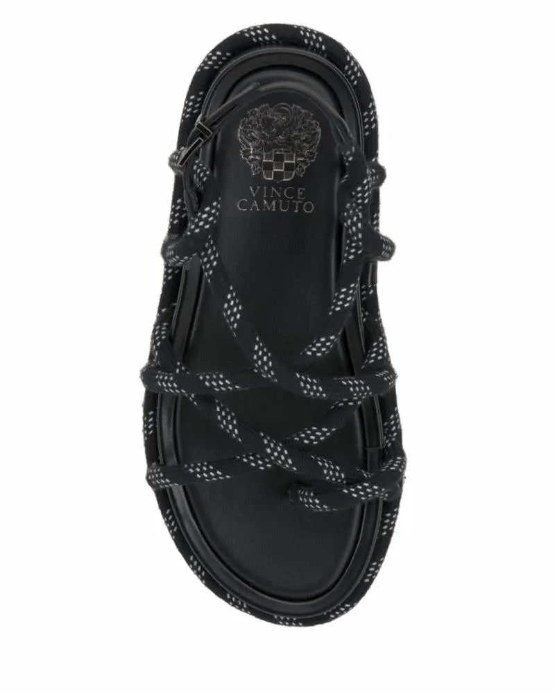 Vince Camuto KRUBIE BLACK WHITE BLACK/MULTI ROPE B