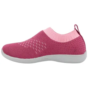 Walkaroo Kids Pull-on Sock Shoes - WK326 Purple