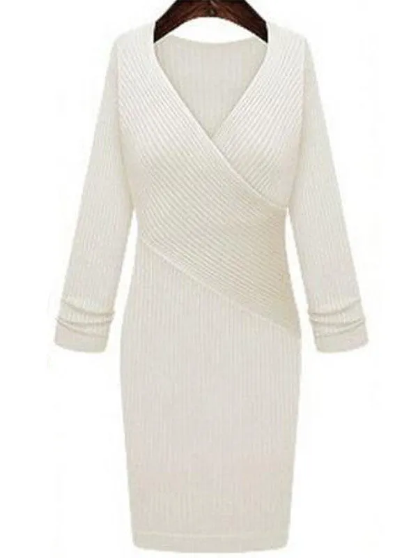 WealFeel Cross Your V's Knit Dress