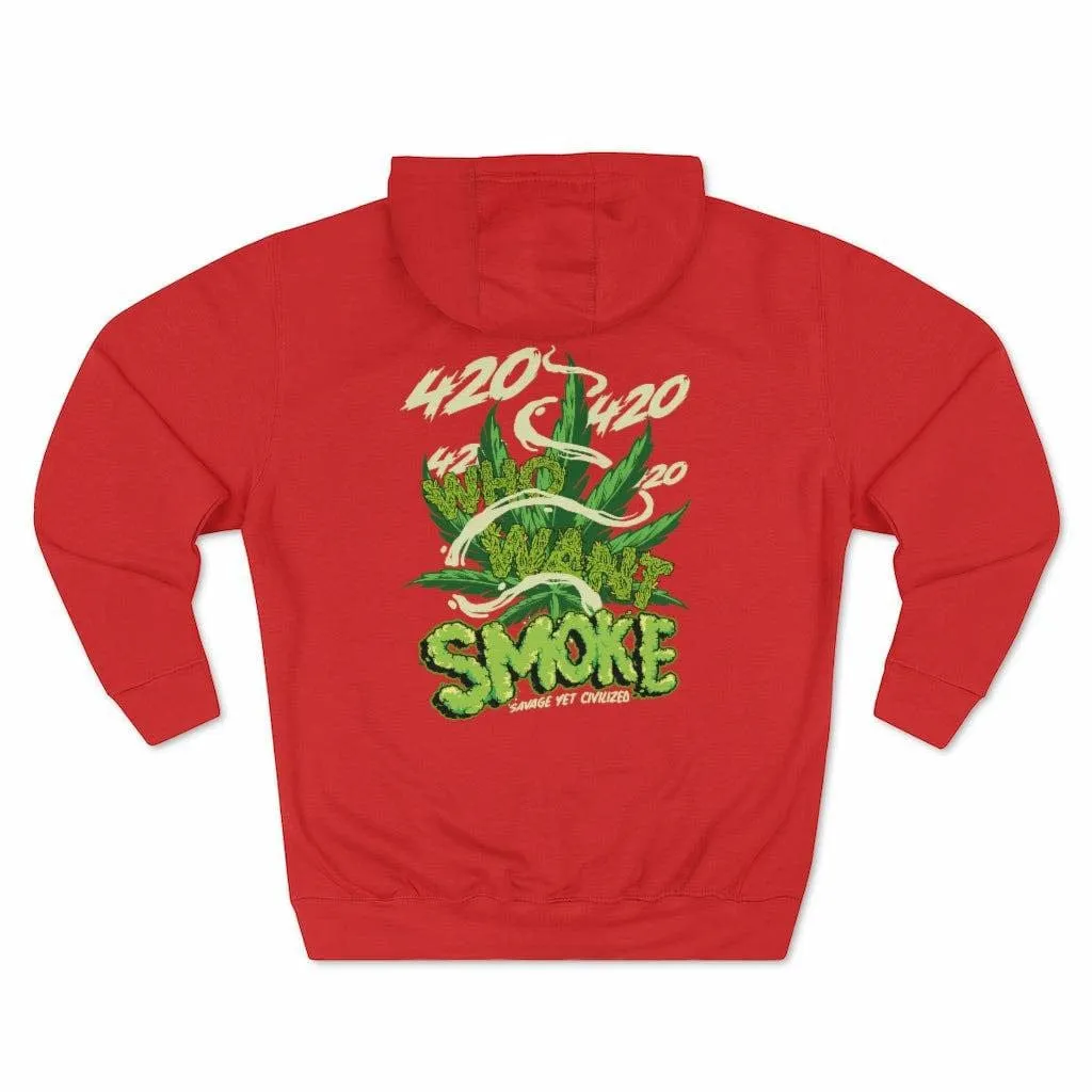 WHO WANT SMOKE - hoodies for men